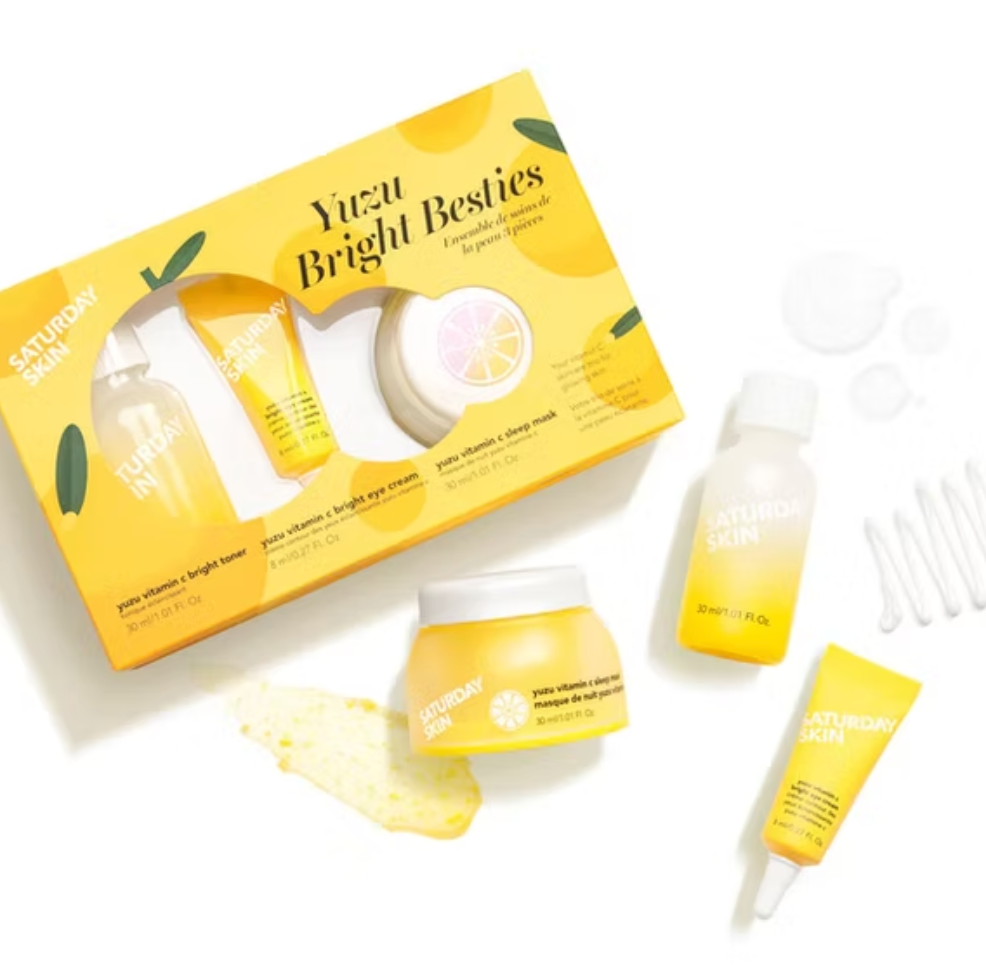 Saturday Skin | Yuzu Bright Besties 3Pc Yuzu Vitamin C Discovery Set