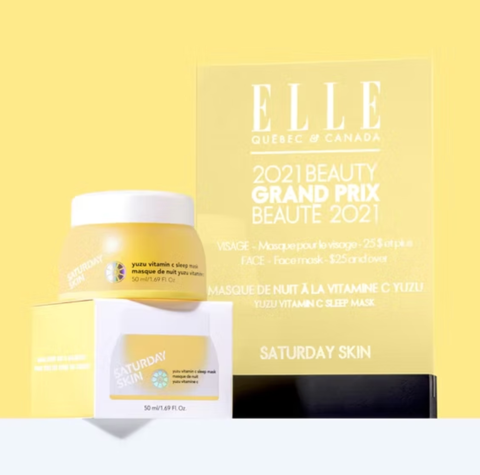 Saturday Skin | Yuzu Vitamin C Sleep Mask