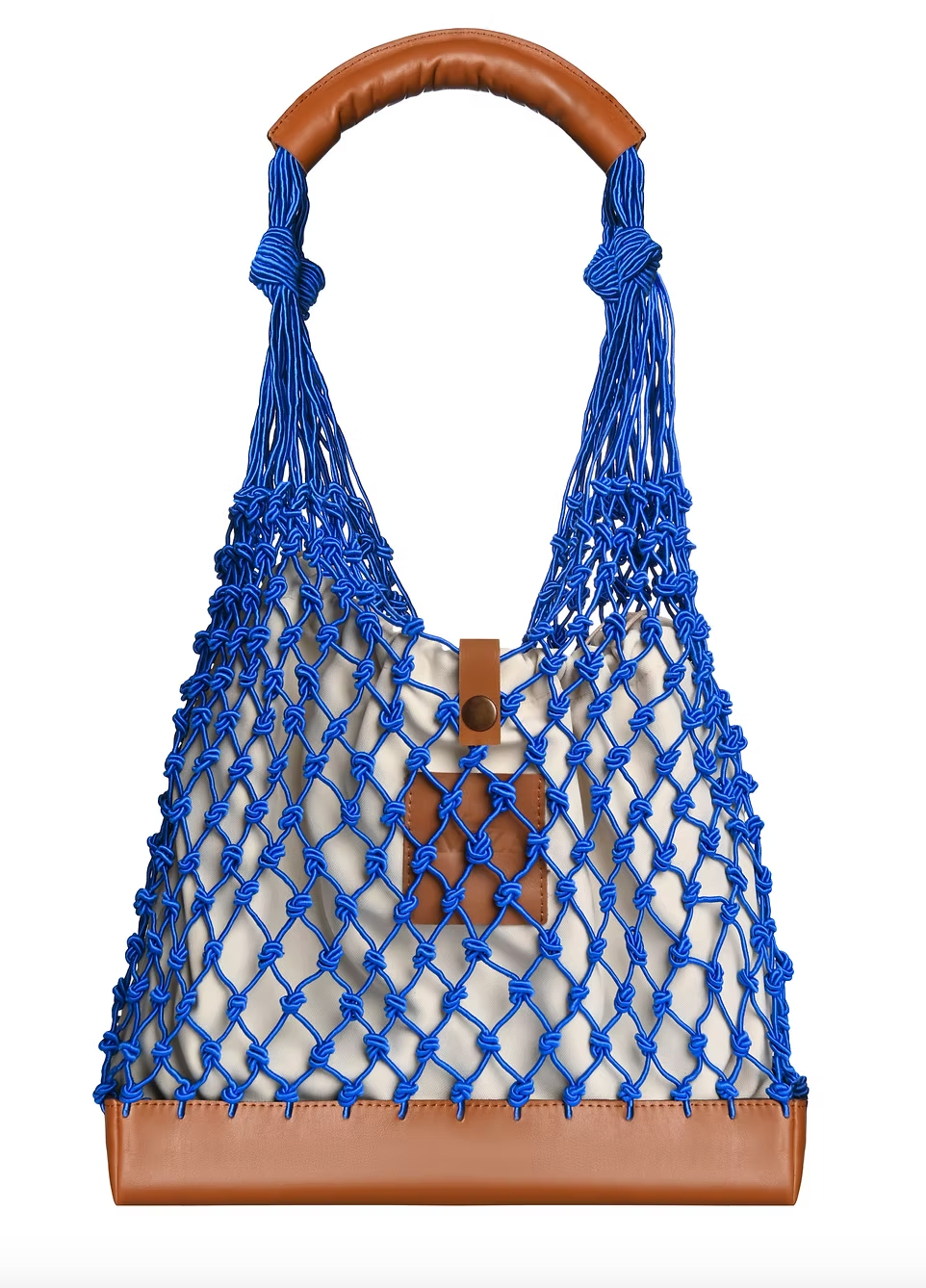 Foldable Bag with Leather